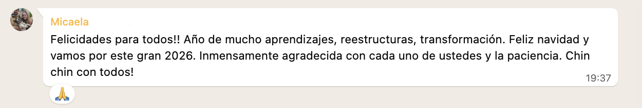 Resultado de Micaela